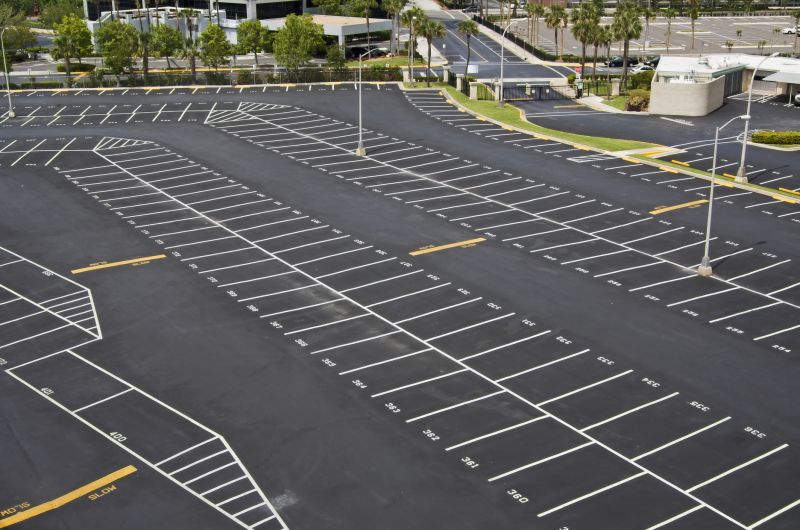 Church Parking Lot Striping in Canton, GA