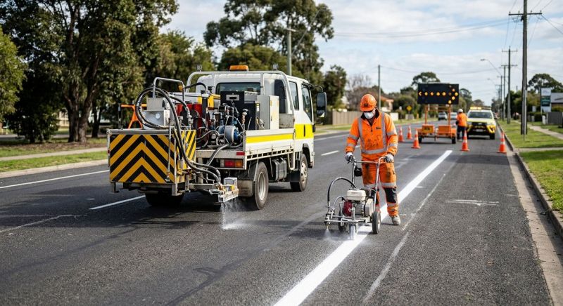 Pavement Marking Service in Katy, TX
