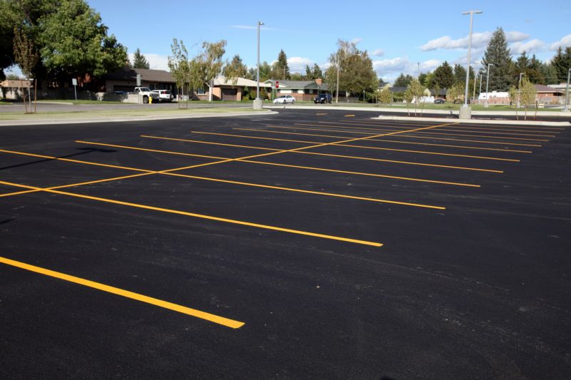 Asphalt Painting in Savannah, GA