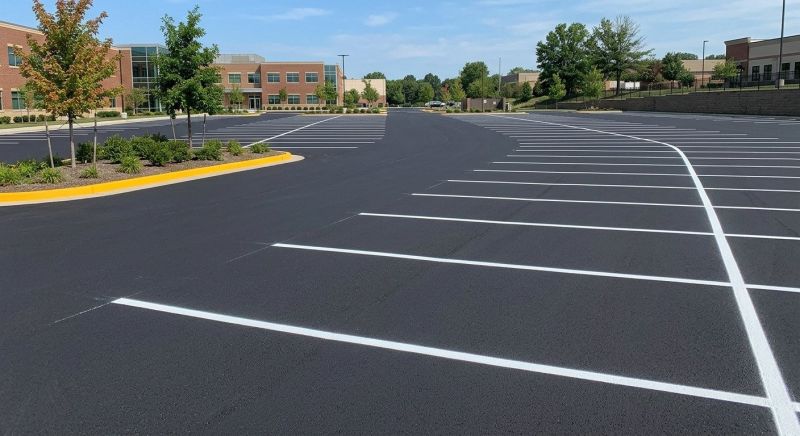 Asphalt Striping in Los Angeles, CA