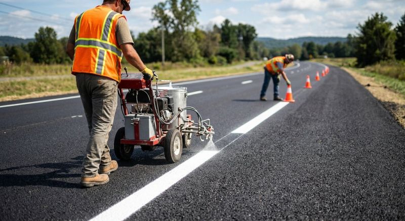 Line Striping Service in Houston, TX