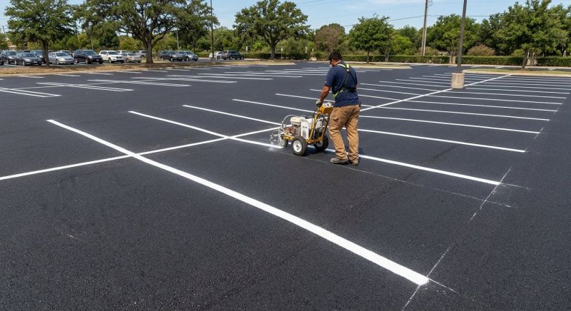 Line Striping Service in Acworth, GA