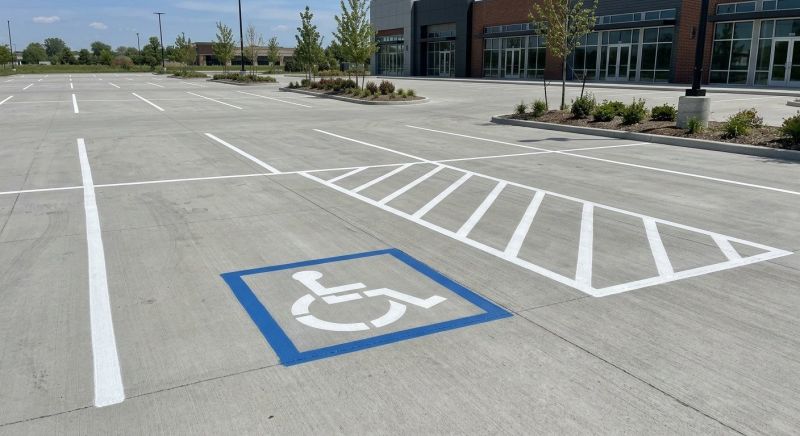 Parking Garage Striping in Orange County, CA