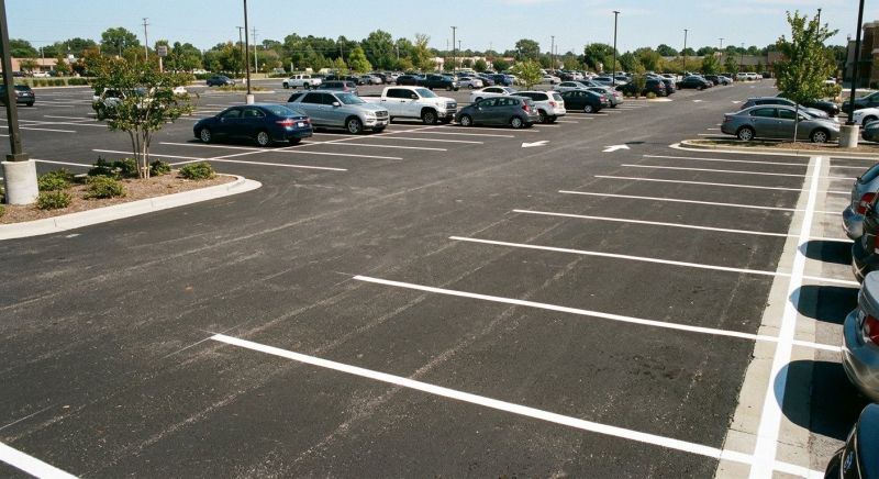 Parking Lot Painting in Houston, TX