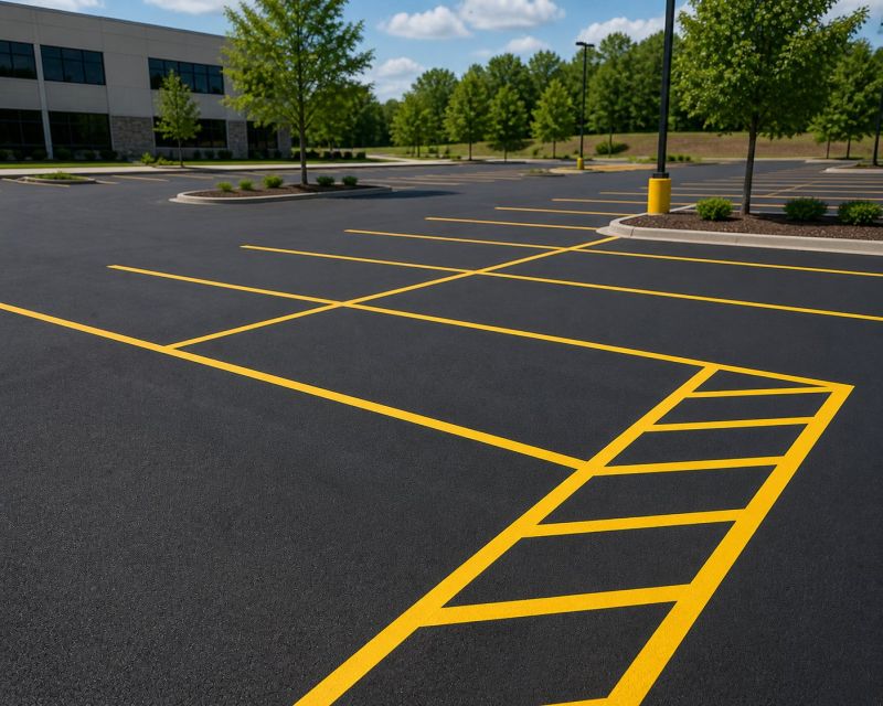 Parking Lot Painting in Los Angeles, CA