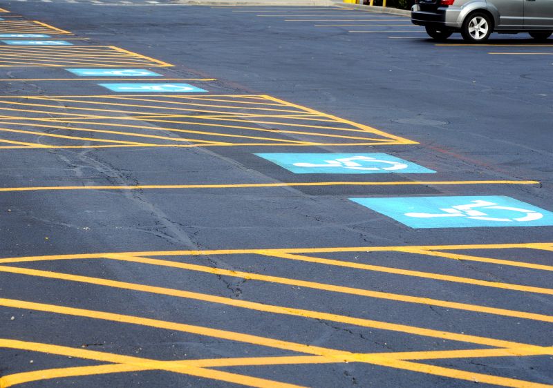Parking Space Marking in Canton, GA